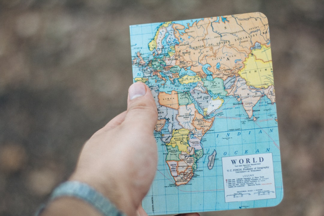 Route map and travel notebook